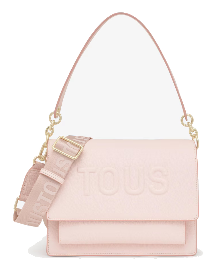 Mala Audree TOUS em rosa claro
